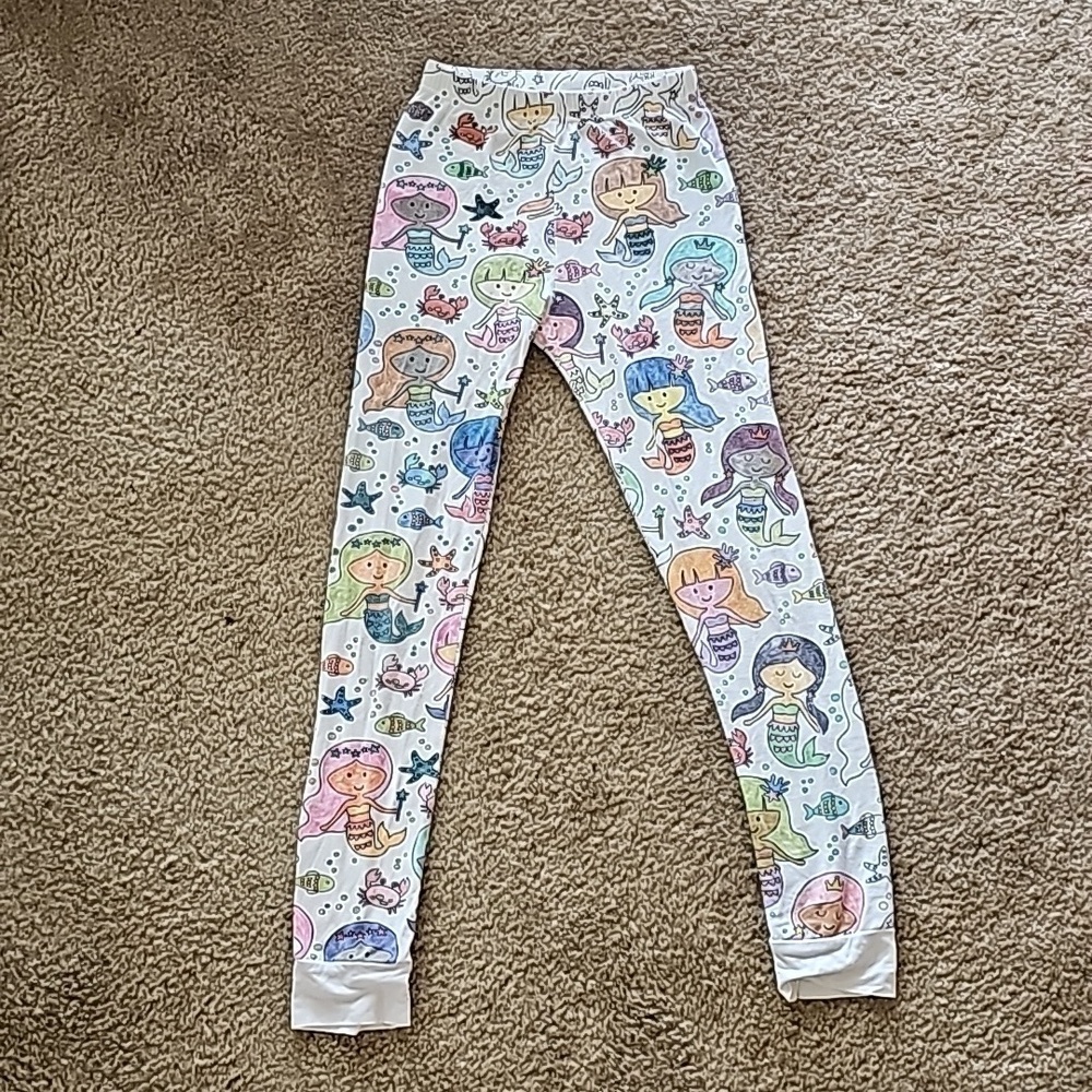 Caden Lane Bamboo Mermaid Sleep Pants size 9/10